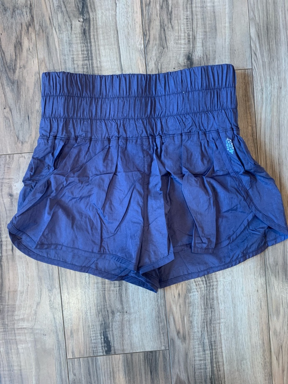 Women's FP Free People Movement The Way Home Run Shorts High Waist Deep Sea M